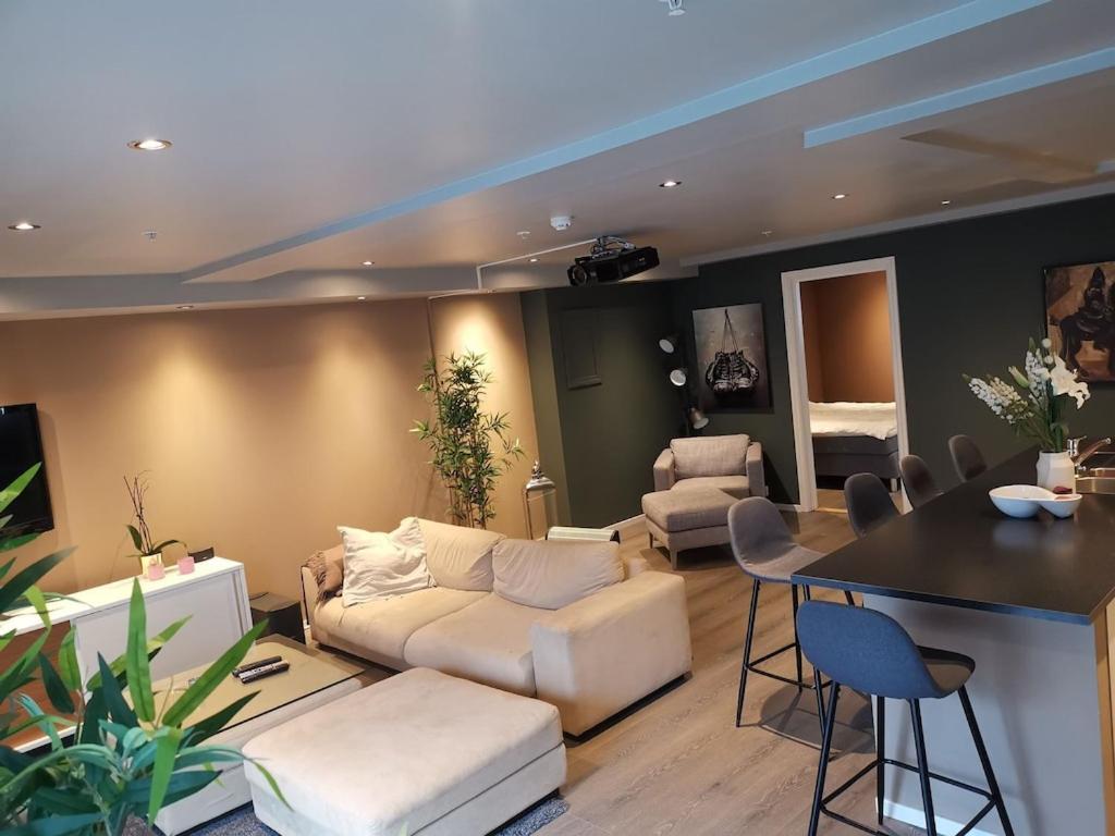 Penthouse Apartment Bergen Ngoại thất bức ảnh