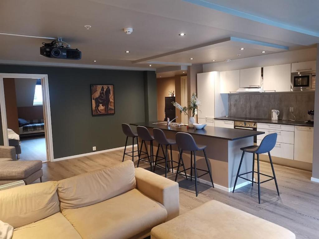 Penthouse Apartment Bergen Ngoại thất bức ảnh