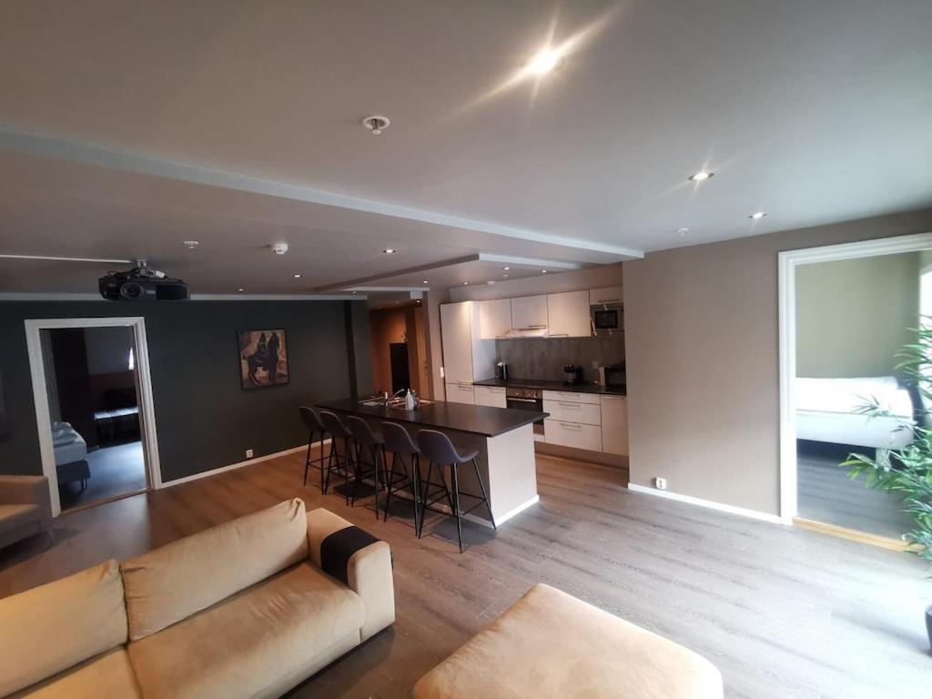 Penthouse Apartment Bergen Ngoại thất bức ảnh